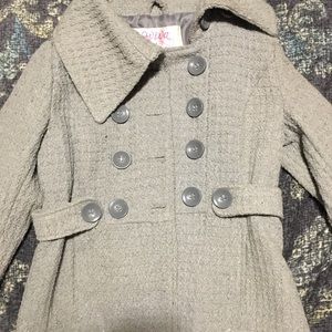 Women’s gray trench coat